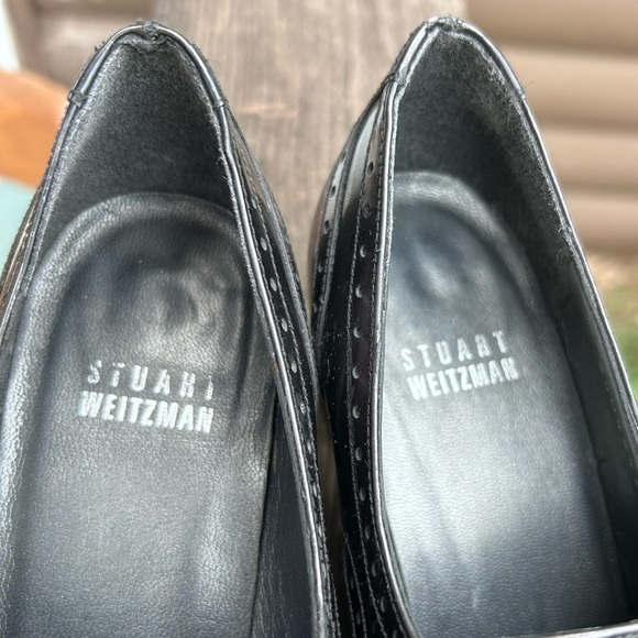 Stuart Weitzman size 6 m Oxford Shoes Size dark academia witchy gothcore - Picture 4 of 17